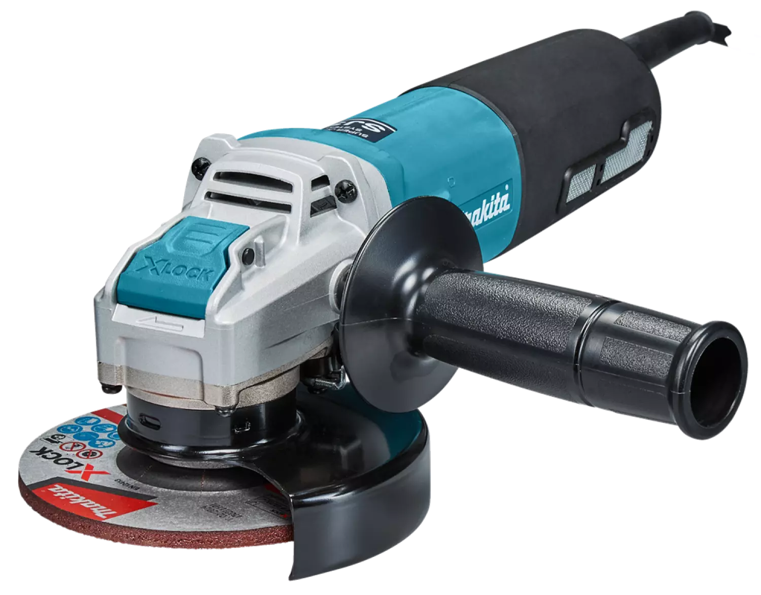 Makita GA5080RX02 X-LOCK Haakse Slijper - 125mm - 1400W thumbnail 4