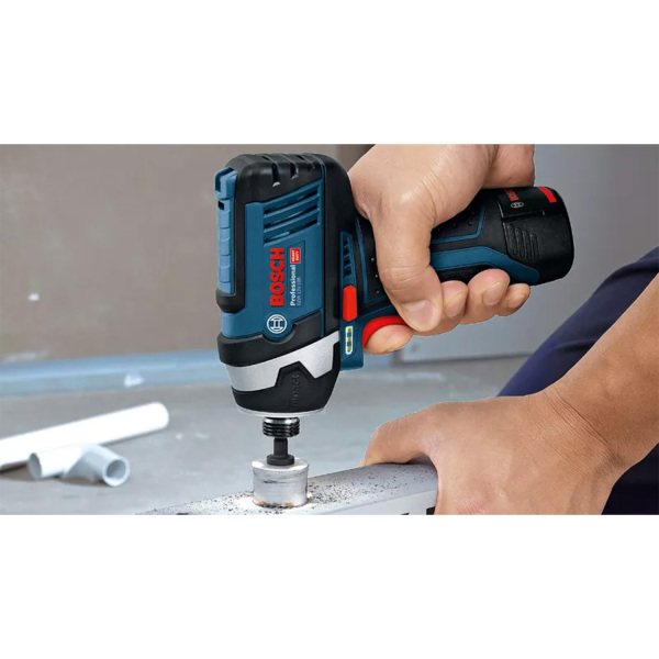 Bosch GDR 12V-105 12V Li-Ion Accu Slagschroevendraaier Set (2x 2.0Ah Accu) In L-Boxx - Detailed view of the product