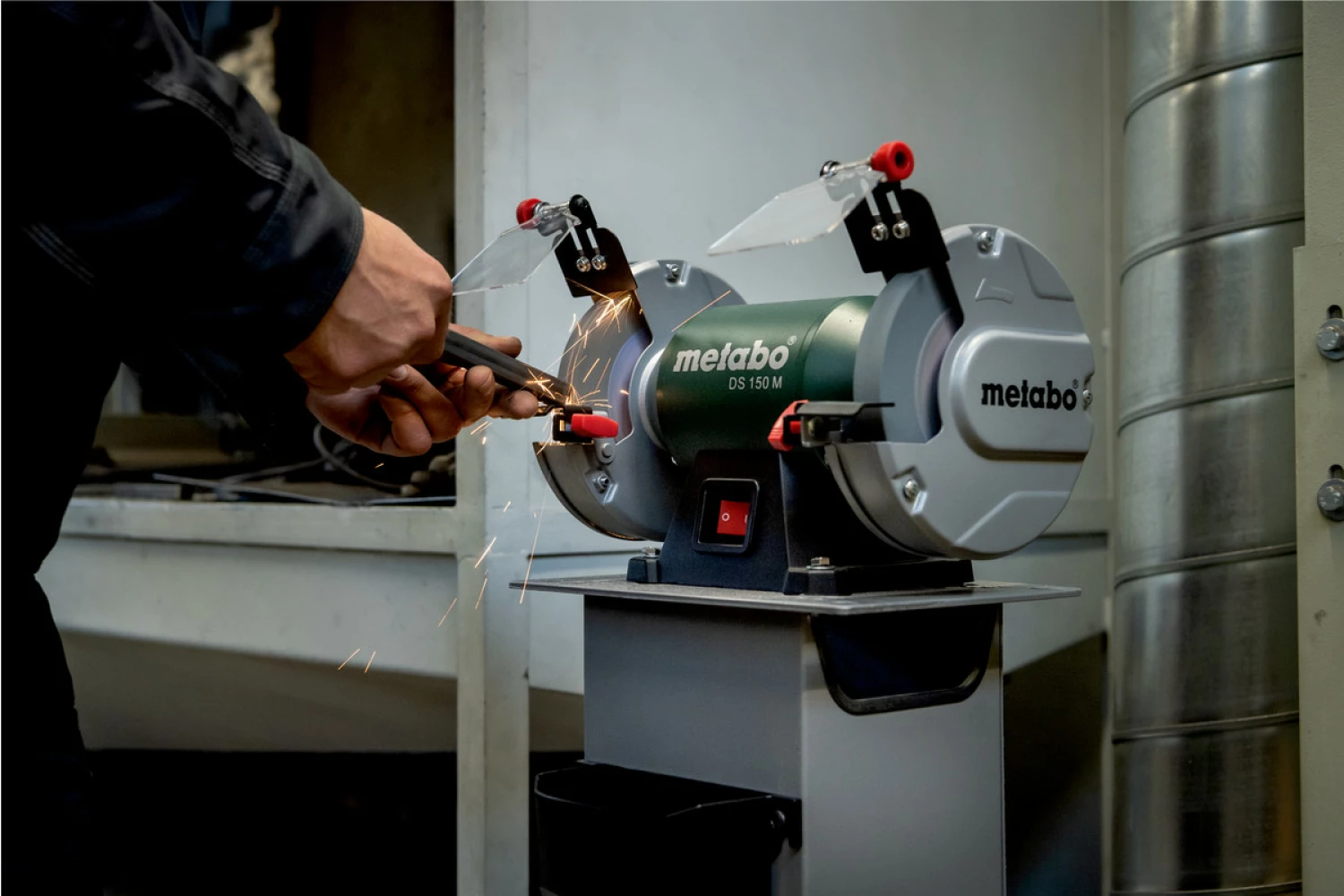 Metabo DS 125 M Dubbele Slijpmachine - 200W - 125 X 20 X 20mm thumbnail 2