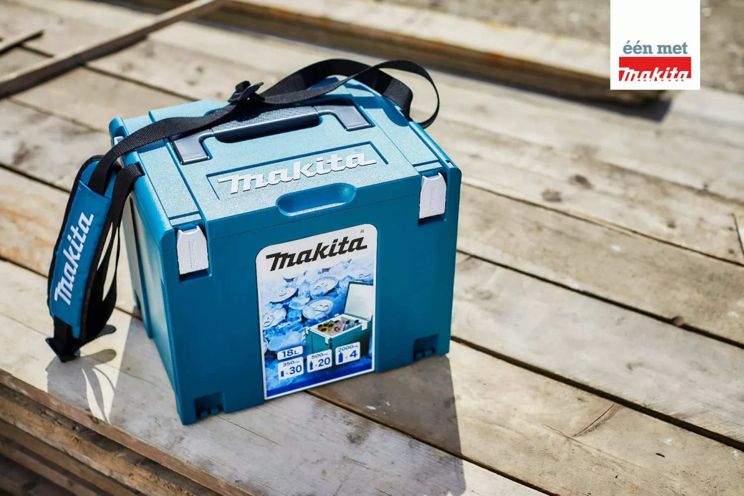 Makita 198253-4 CoolMbox 4 Koelbox - 18 Liter thumbnail 2
