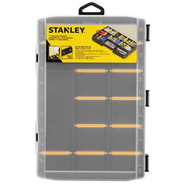 Stanley STST81680-1 Essential Organizer 17 Vakken - Detailed view of the product