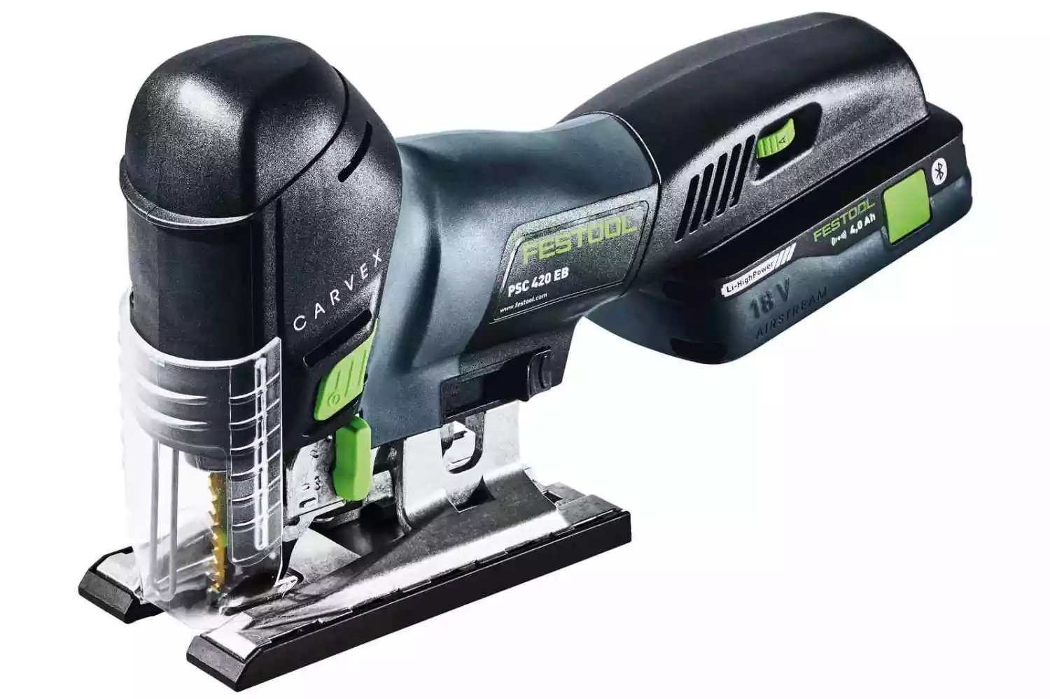 Festool CARVEX PSC 420 HPC40 EBI-Plus 18V Li-Ion accu decoupeerzaag set (1x 40Ah) in systainer - 120mm - koolborstelloos