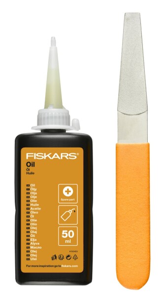 Fiskars 110990 Onderhoudsset Voor Snoeigereedschappen - Detailed view of the product