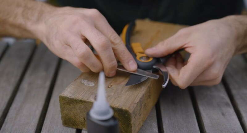 Fiskars 110990 Onderhoudsset Voor Snoeigereedschappen - Detailed view of the product