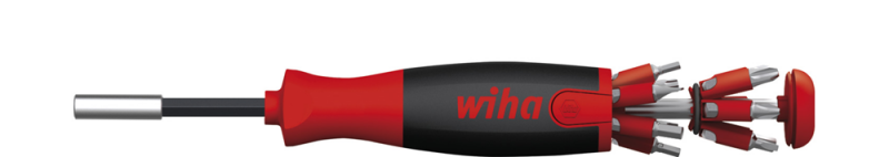 Wiha 3803-02-021 Magazijnbithouder LiftUp 25 Met 12 SL/PH/PZ/Torx Bits - 25mm - Detailed view of the product