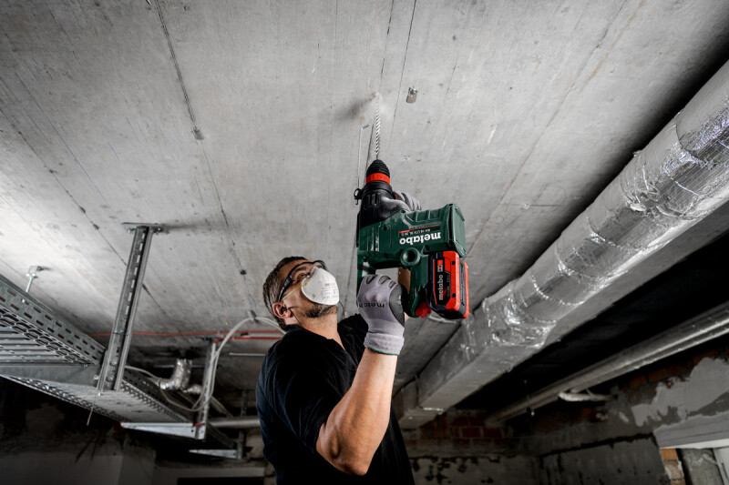 Metabo KH 18 LTX BL 35 Q 18V Li-ion Accu Combihamer Body In MetaBox - 4.2J - Detailed view of the product