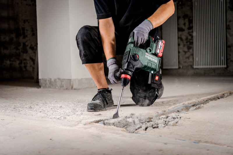 Metabo KH 18 LTX BL 35 Q 18V Li-ion Accu Combihamer Body In MetaBox - 4.2J - Detailed view of the product