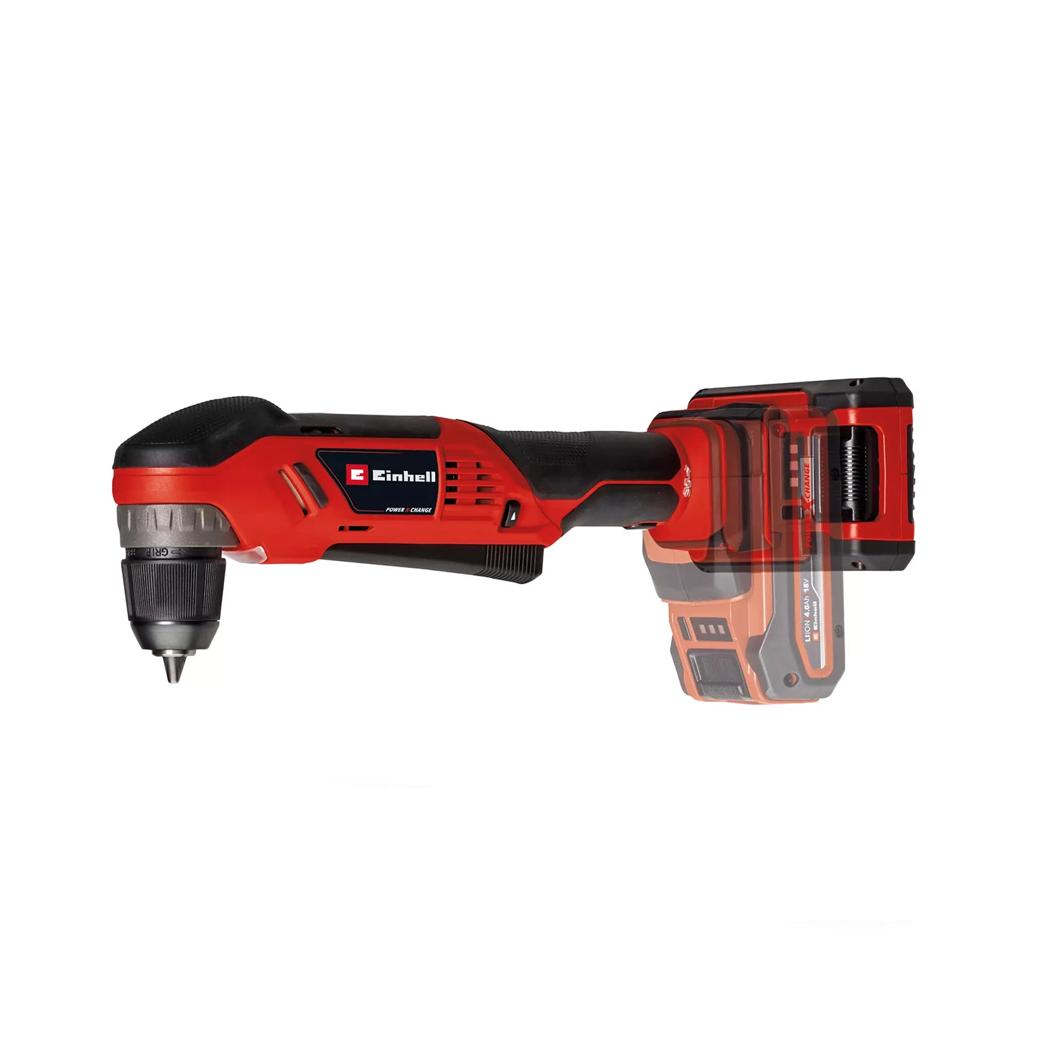 Einhell TE-AD 18 Li Haakse boormachine 18 V 1 snelheid Zonder accu, Zonder lader