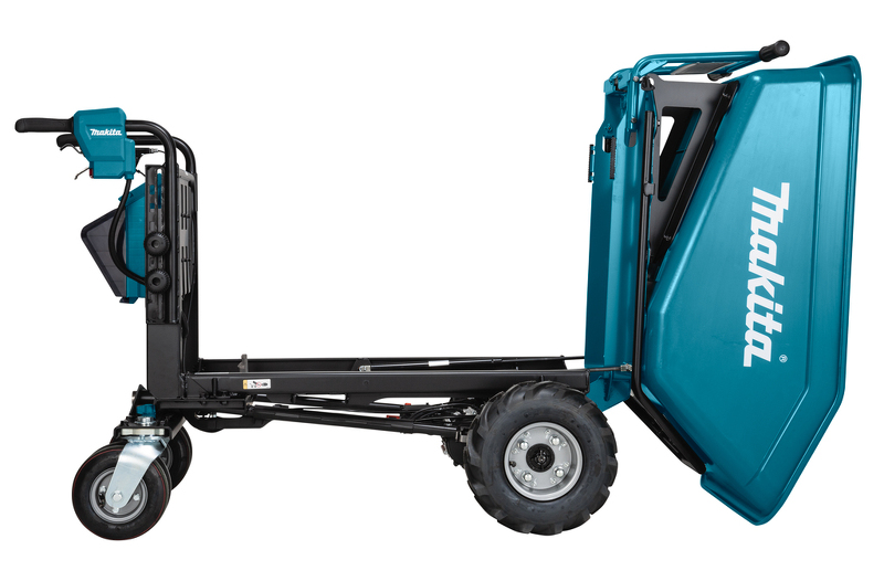 Makita DCU603Z LXT 2x18 V Accu Kruiwagen Met Bak - 300kg - Detailed view of the product