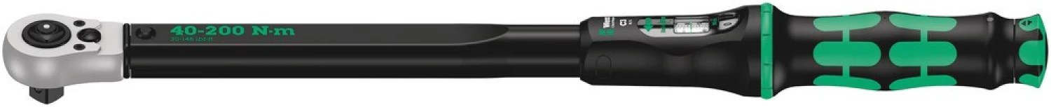 Wera 05075626001 Click-Torque C 3 Push R/L Draaimomentsleutel - 40-200 Nm - Doorsteekvierkant 1/2"- Rechts/Links thumbnail 2