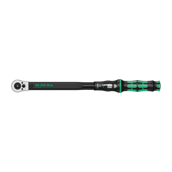 Wera 05075626001 Click-Torque C 3 Push R/L Draaimomentsleutel - 40-200 Nm - Doorsteekvierkant 1/2"- Rechts/Links afbeelding
