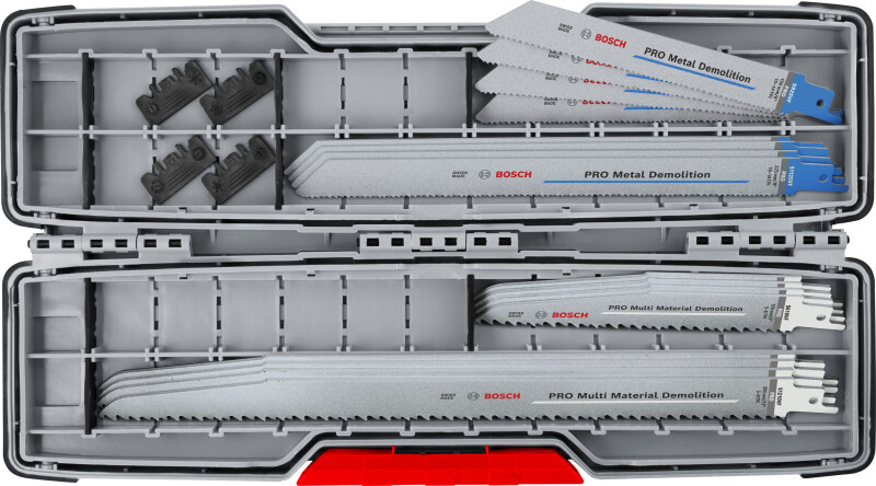 Bosch 2607011822 PRO 16-delige Demolition Zaagbladenset In Tough Box