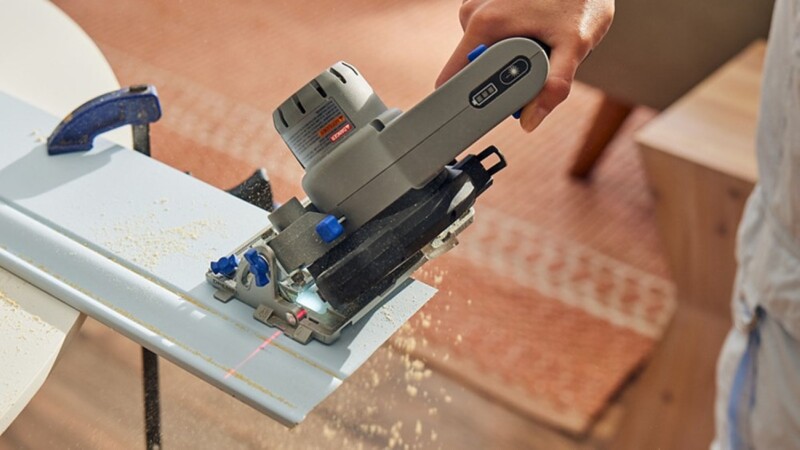 Dremel CS12V-SC1 12V Accu Blueprint Draagbaar Zaagstation Set (1x 2.0Ah) In Koffer - Detailed view of the product