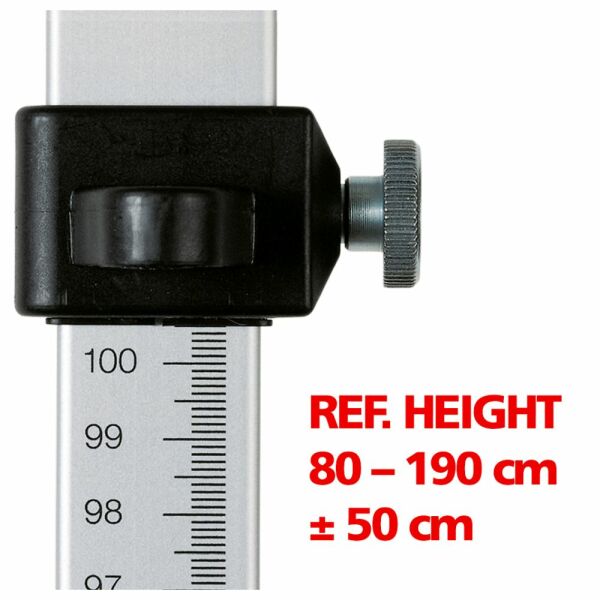 Laserliner 080.50 Flexi-meetlat Plus Rode Meetlat - Uitschuifbaar - 240cm - Detailed view of the product