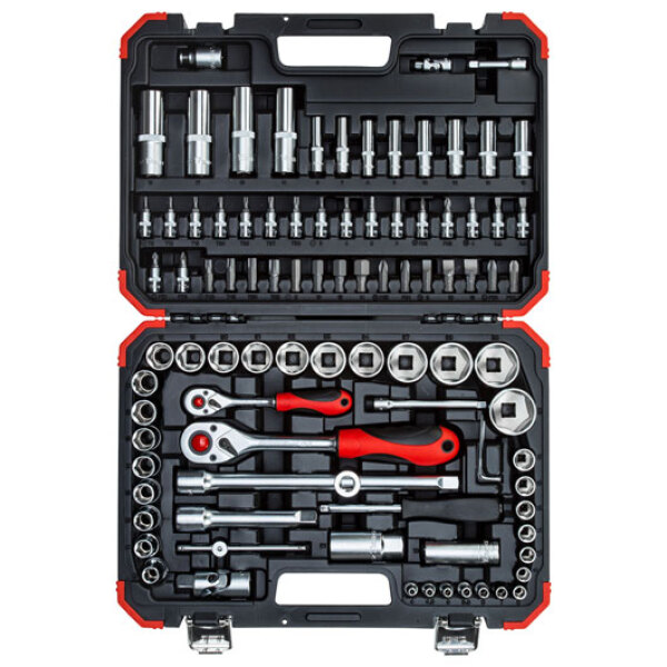 Gedore RED R46003094 94-delige Dopsleutel-/gereedschapset - 1/4"En 1/2" - Detailed view of the product