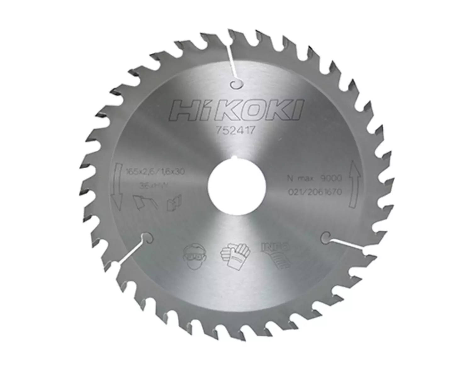 HiKOKI 752456 Cirkelzaagblad - 235 X 30 X 18T - Hout afbeelding