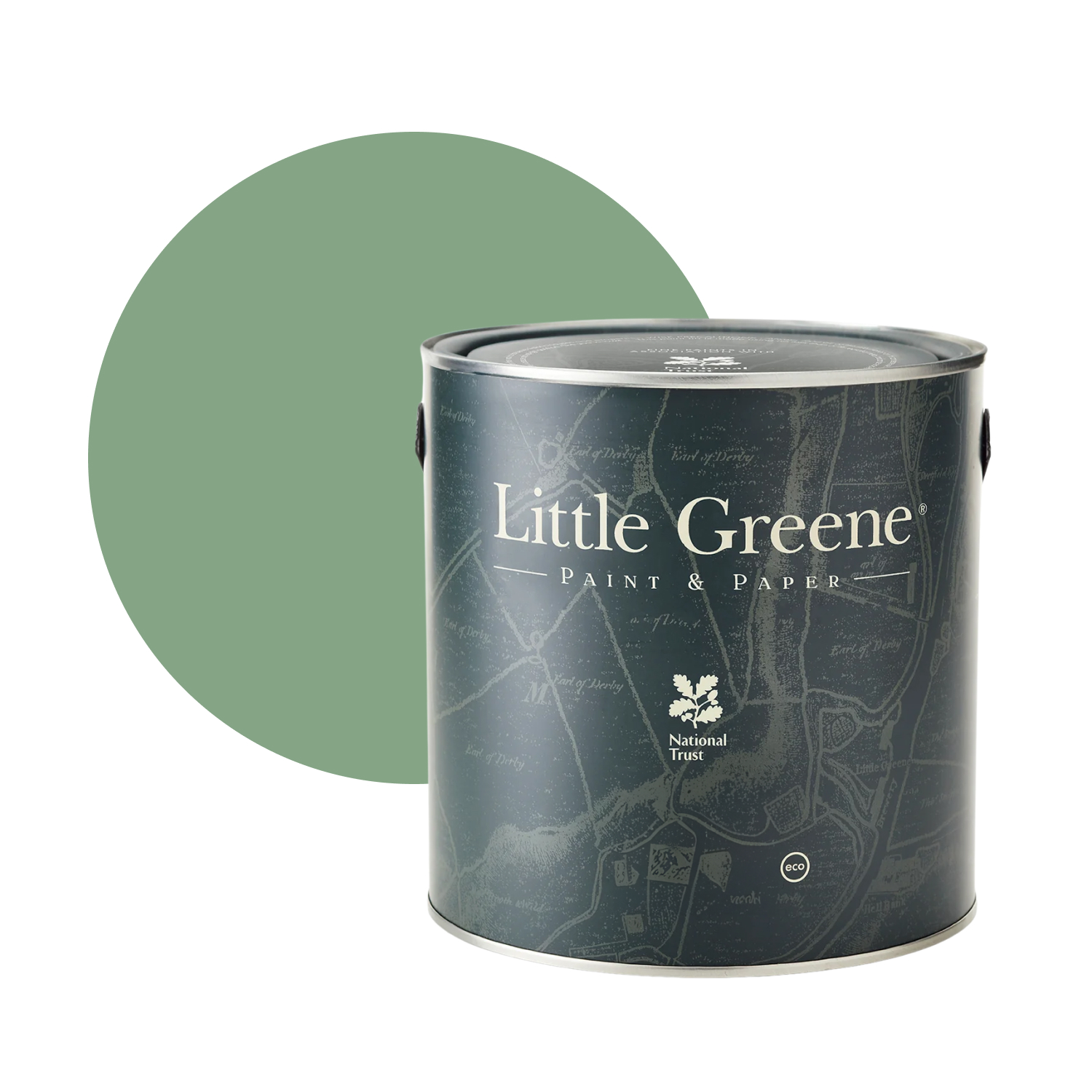 Little Greene Intelligent Exterior Eggshell - Aquamarine Deep No. 198 - 2,5L