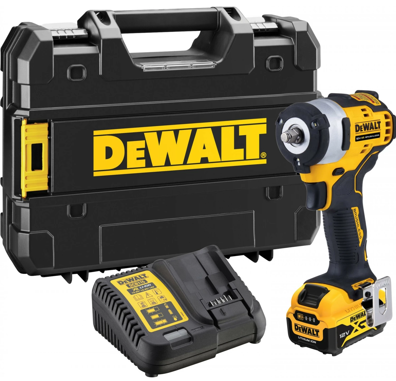 DeWALT DCF903P1 12V Li-ion XR Accu Slagmoersleutel Set (1x 5.0Ah) - 3/8"In TSTAK Koffer