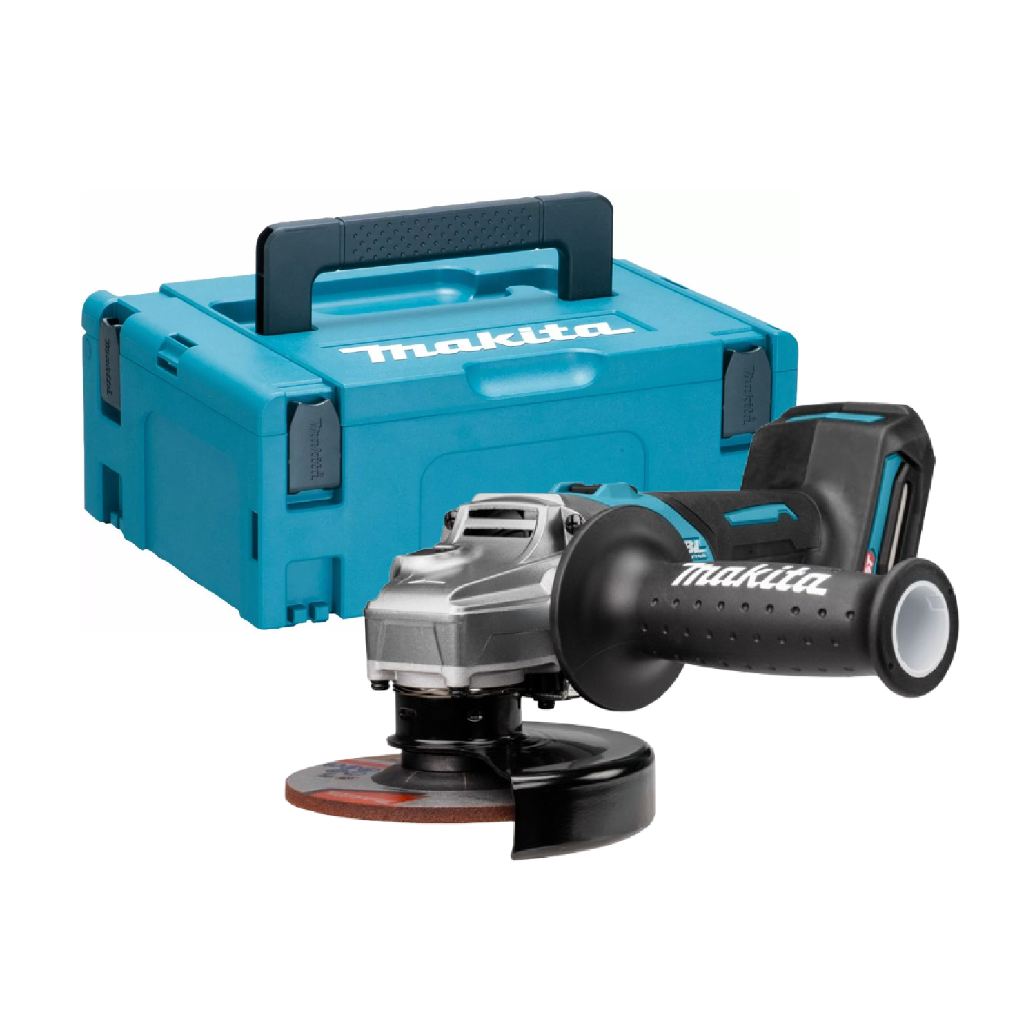 Makita GA005GZ01 40V Li-Ion Accu Haakse Slijper Body In Mbox - 125x22,23mm - Koolborstelloos