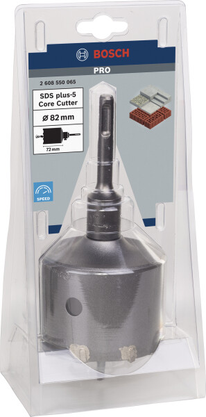 Bosch 2608550065 SDS-Plus 3-Delige Doosborenset - 6 Snijvlakken - 82 X 54 X 72mm - Detailed view of the product