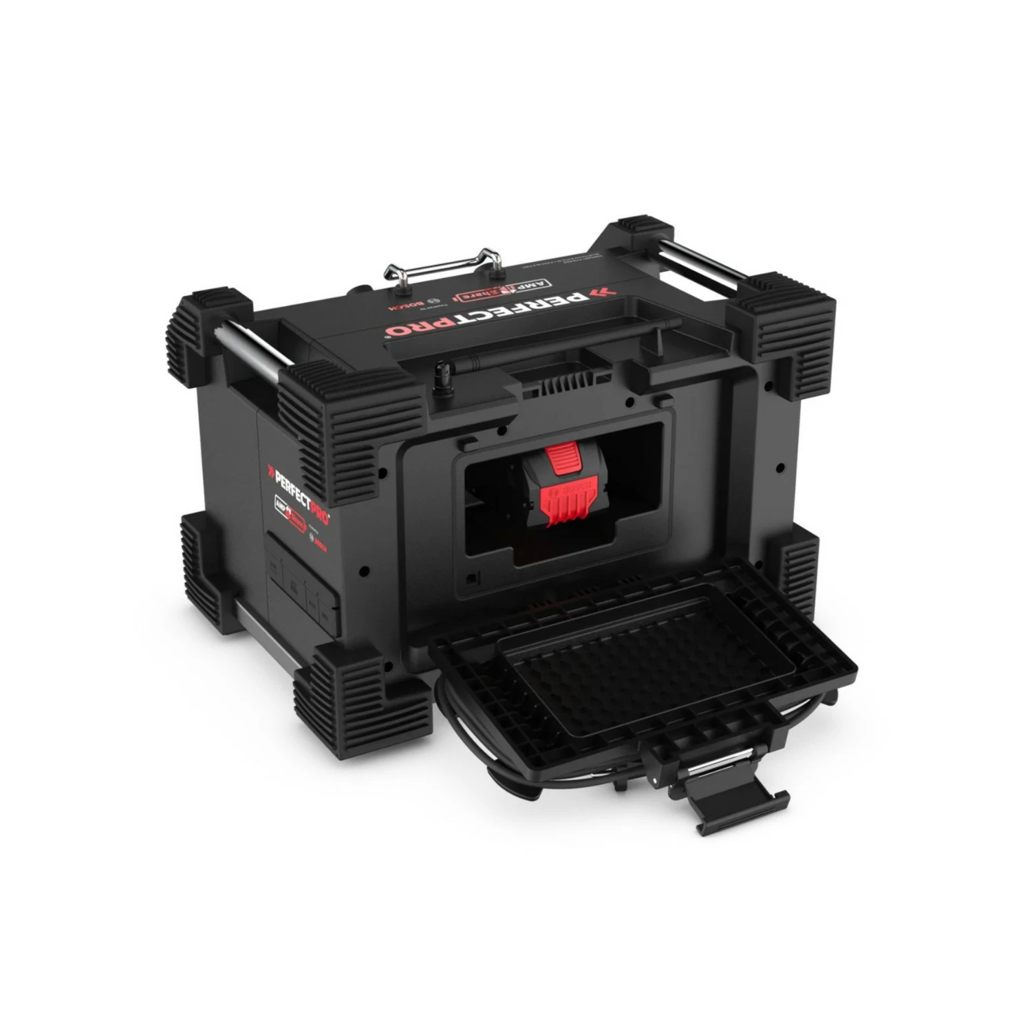 PerfectPro ROCKHART RH4 18V Multi Battery Bouwradio - FM RDS / DAB+ - AUX-in - Bluetooth thumbnail 3