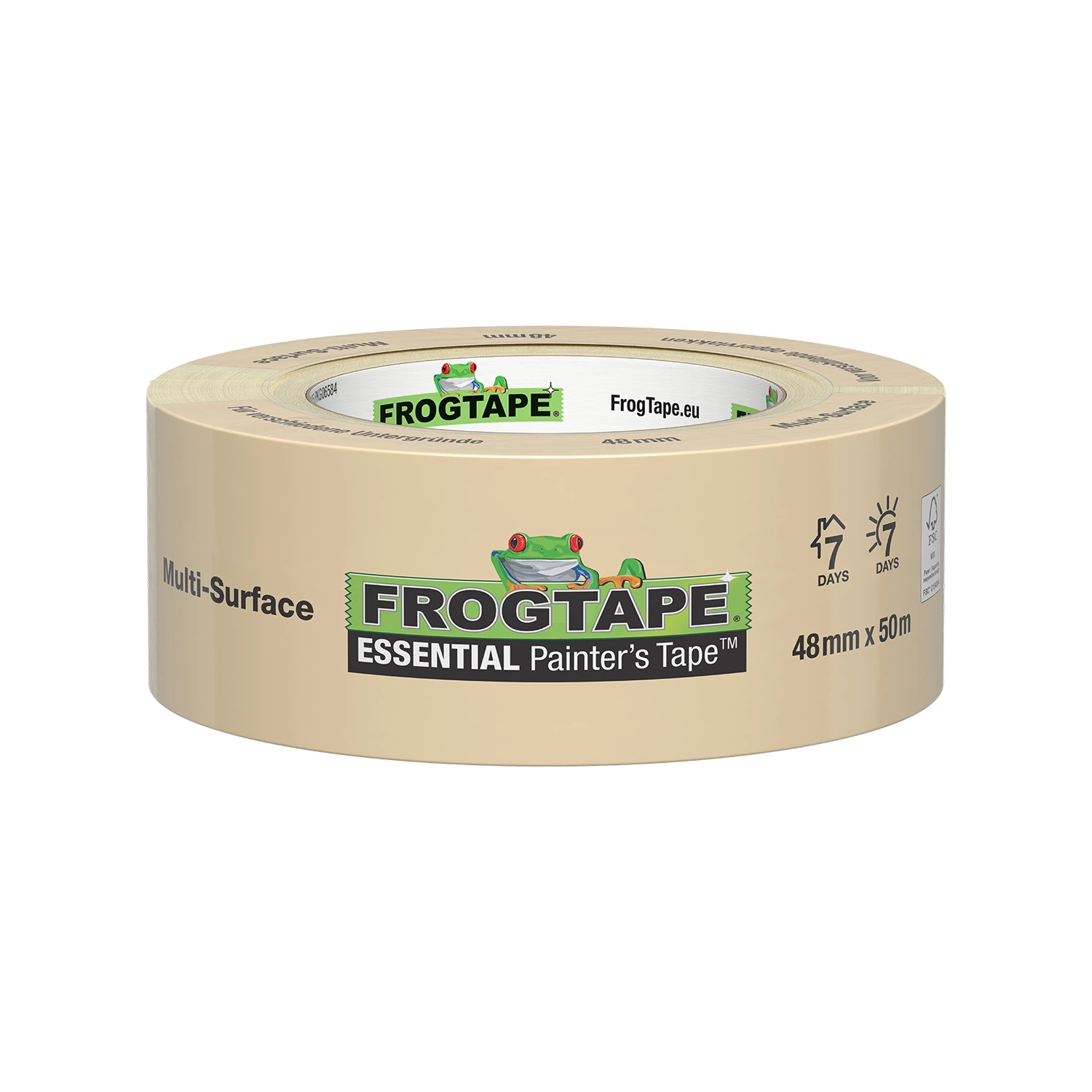 FrogTape Essential Afplaktape 48mm X 50m afbeelding
