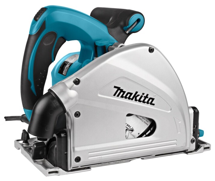 Makita SP6000JSP1 Invalzaag Incl. Geleiderail En Klemmen In Mbox - 1300W - 165mm - Detailed view of the product