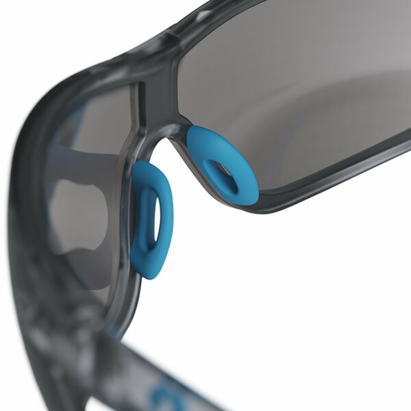 Hellberg Safety 21232-001 Veiligheidsbril Krypton AF+AS Smoke Blauw - Anti-kras - Anti-condens - Detailed view of the product