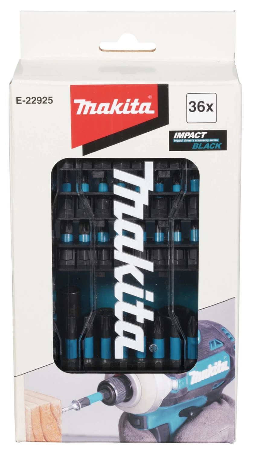 Makita E-22925 36-delige Schroefbitset thumbnail 3