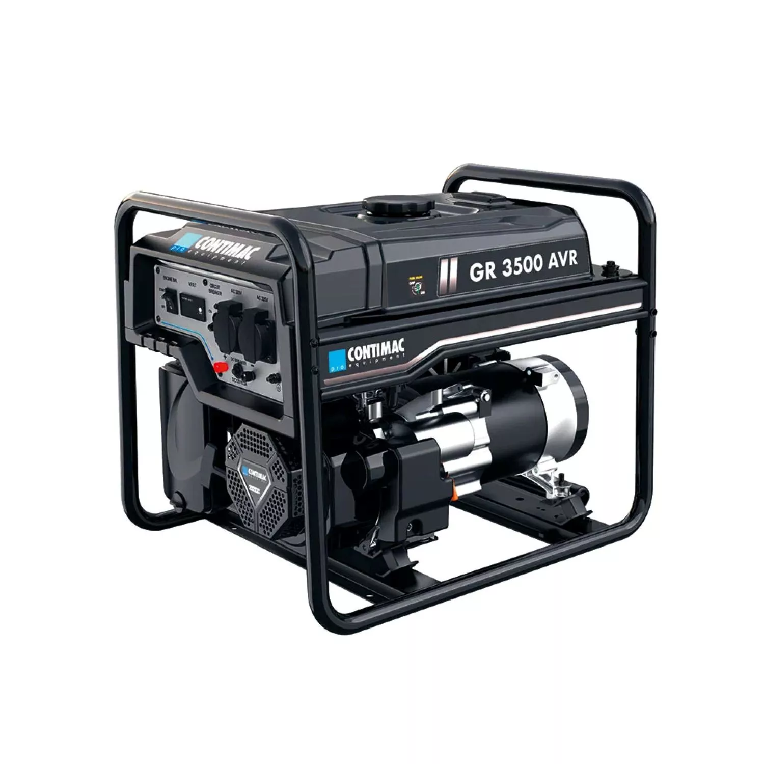 Contimac GR 3500 AVR Benzine Generator / Inverter Aggregaat - 3000W