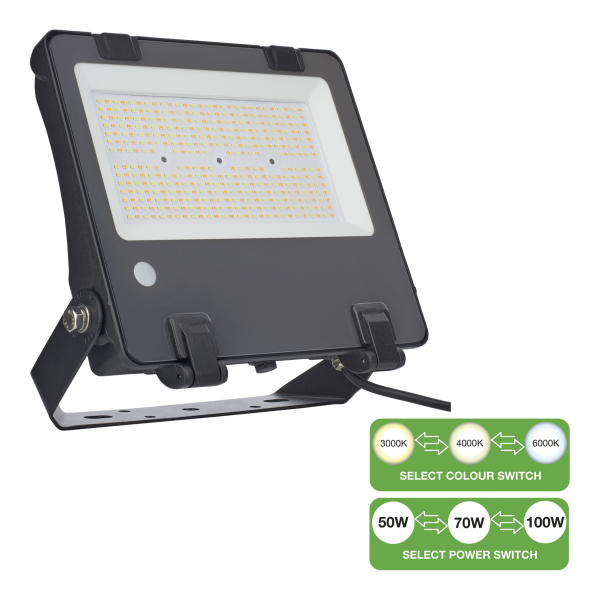 Bailey LED Schijnwerper Switch - 50W-100W - 7000-14000Lm - 3000K-6500K - Default image for the product