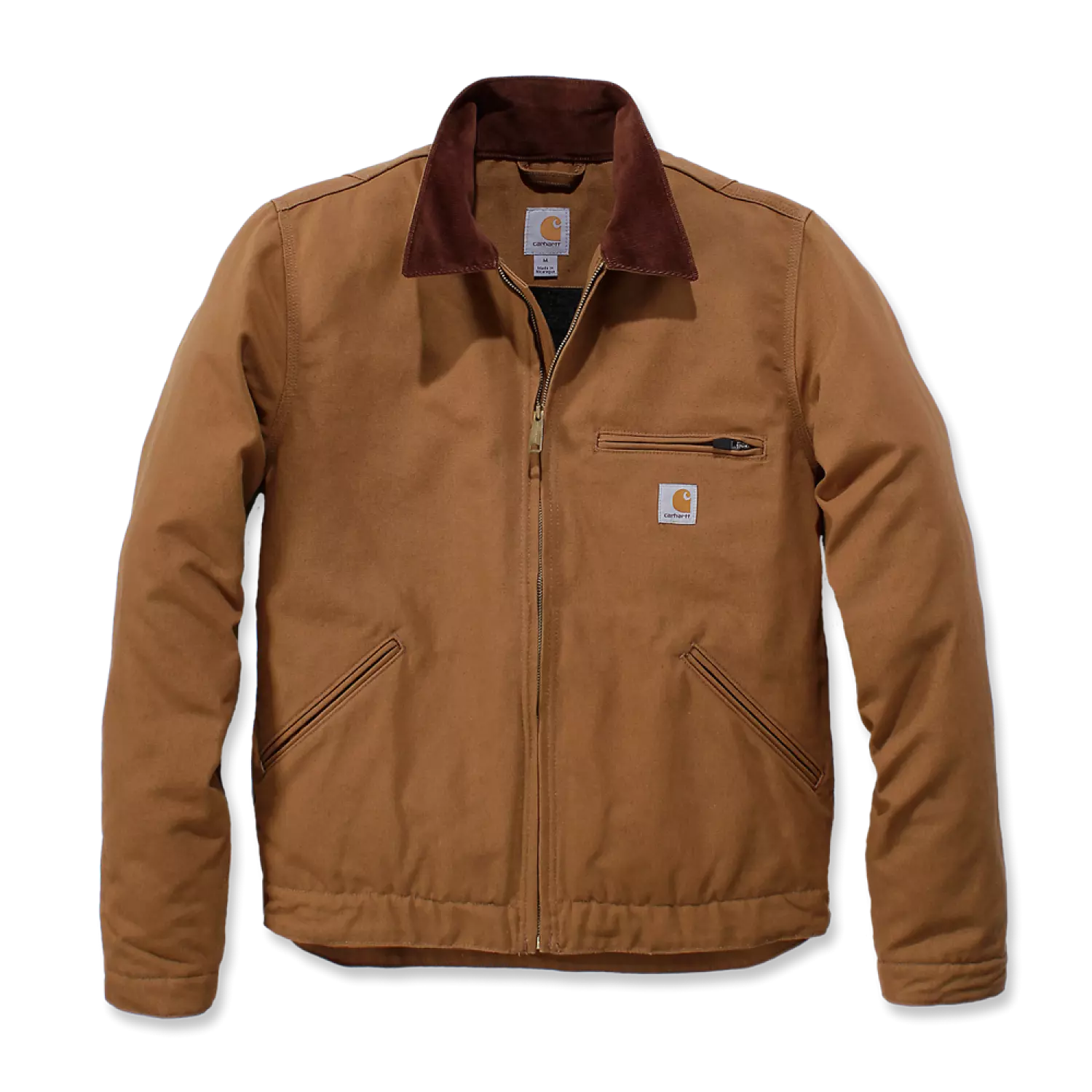 Carhartt Duck Detroit Jacket Carhartt Brown - L
