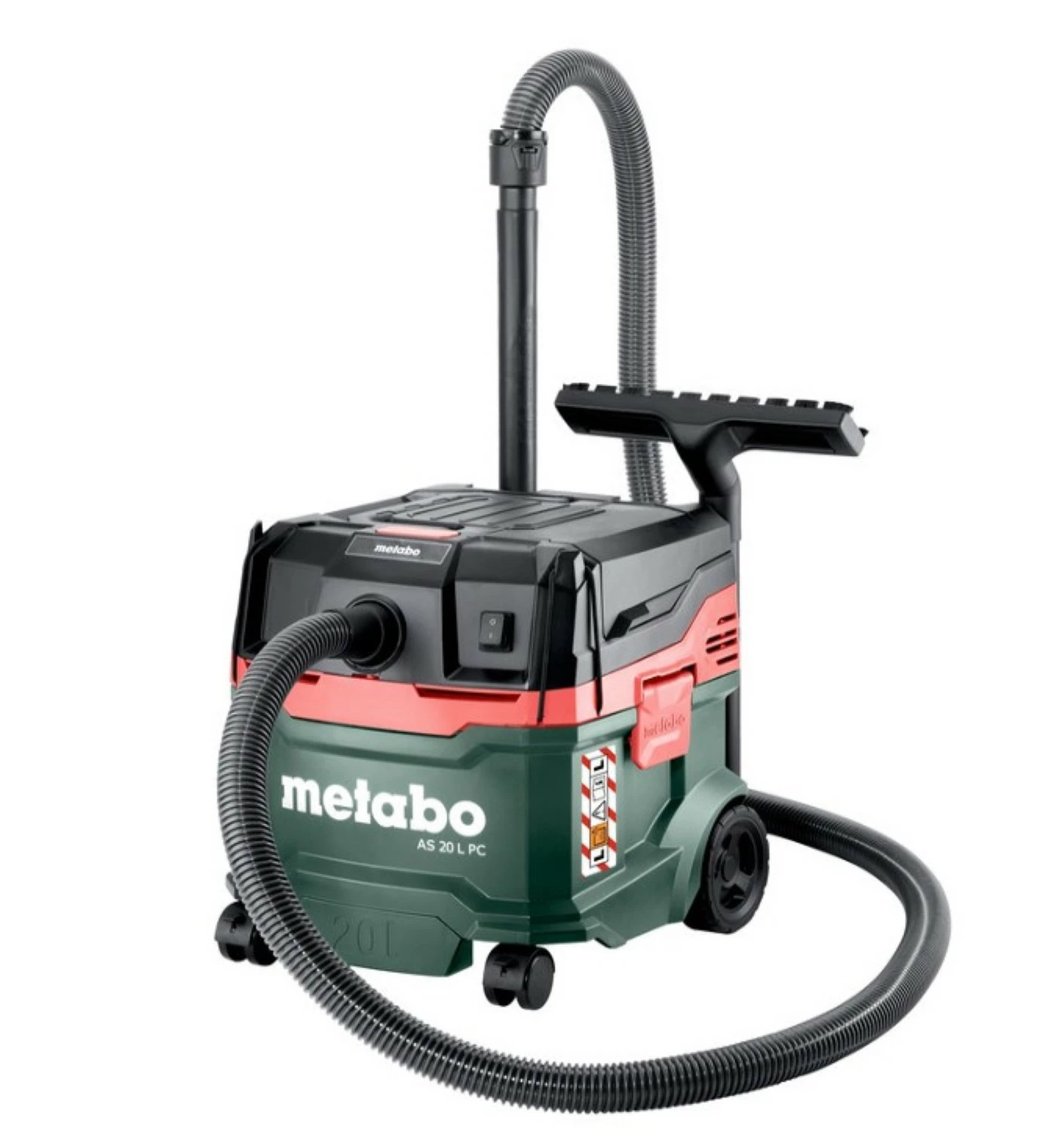 Metabo AS 20 L PC Bouwstofzuiger - 1200W - L-klasse - 20L