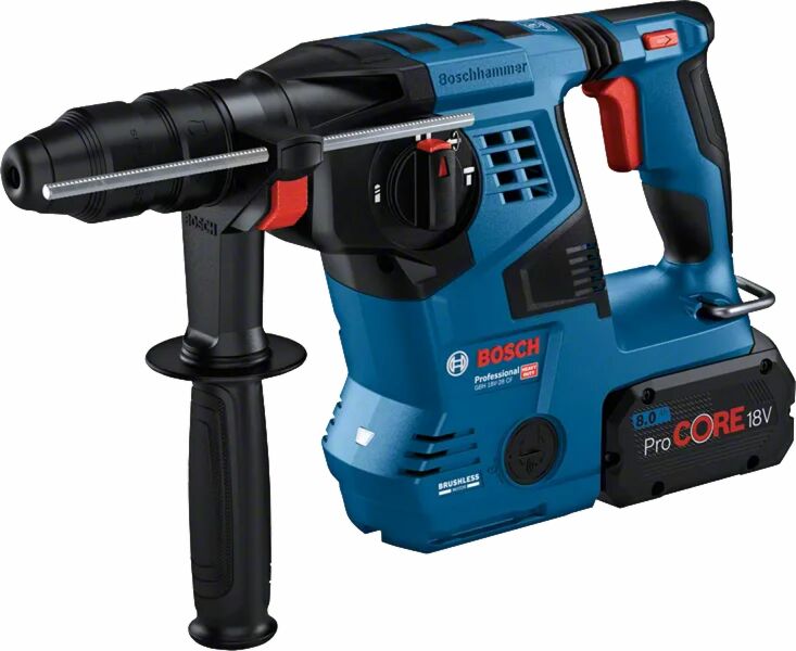 Bosch GBH 18V-28 CF 18V Accu SDS-plus Boorhamer Body In L-Boxx - 3,3J - Koolborstelloos - Detailed view of the product