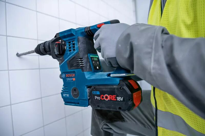 Bosch GBH 18V-28 CF 18V Accu SDS-plus Boorhamer Body In L-Boxx - 3,3J - Koolborstelloos - Detailed view of the product