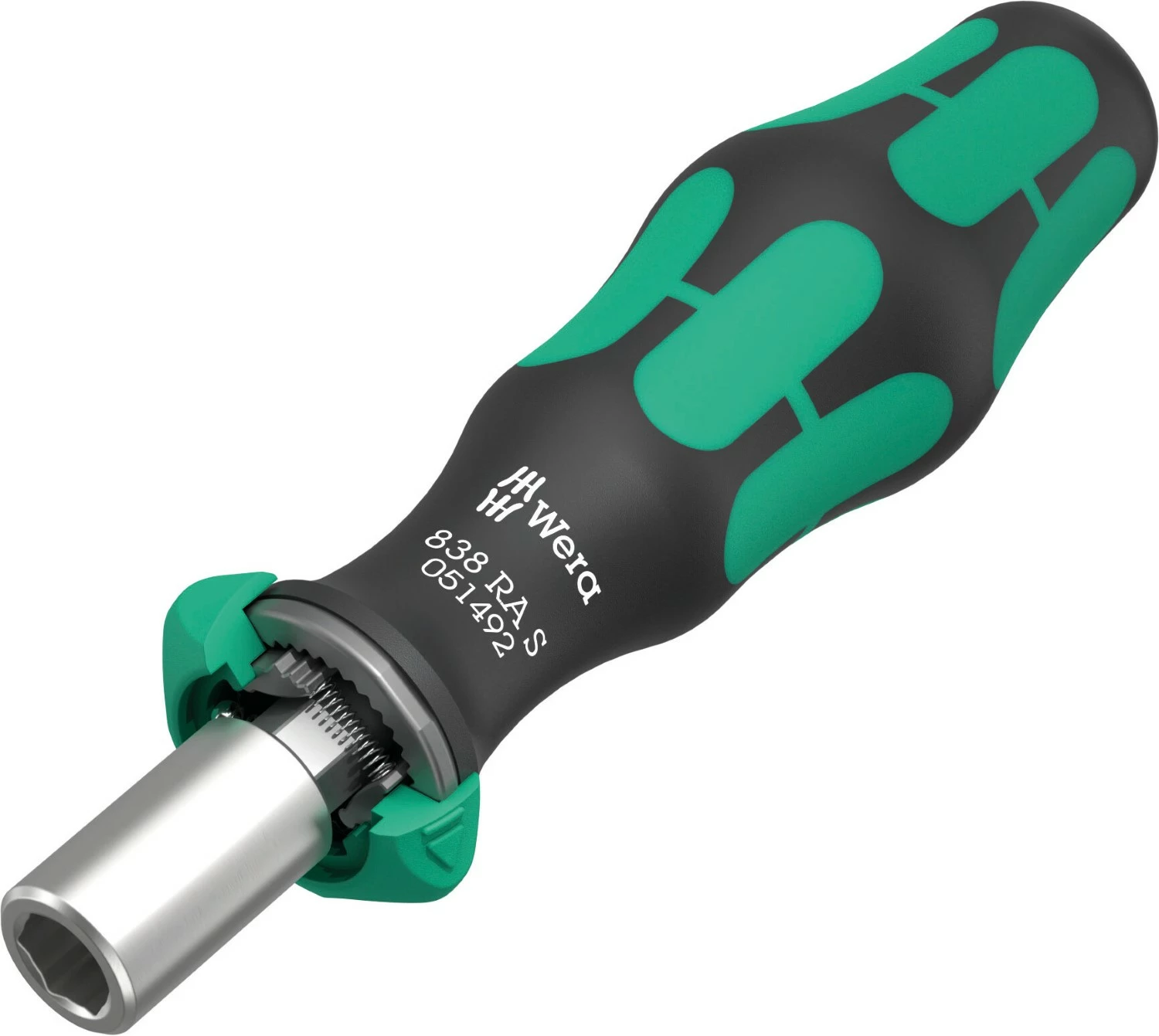 Wera 05051492001 838 RA S Bithandhouder Met Ratelfunctie - 1/4"x102mm