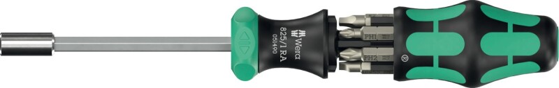 Wera 05051518001 Kraftform Kompakt 27 RA 2 Bitschroevendraaier - 6 In 1 Multi-bit - Met Ratelfunctie