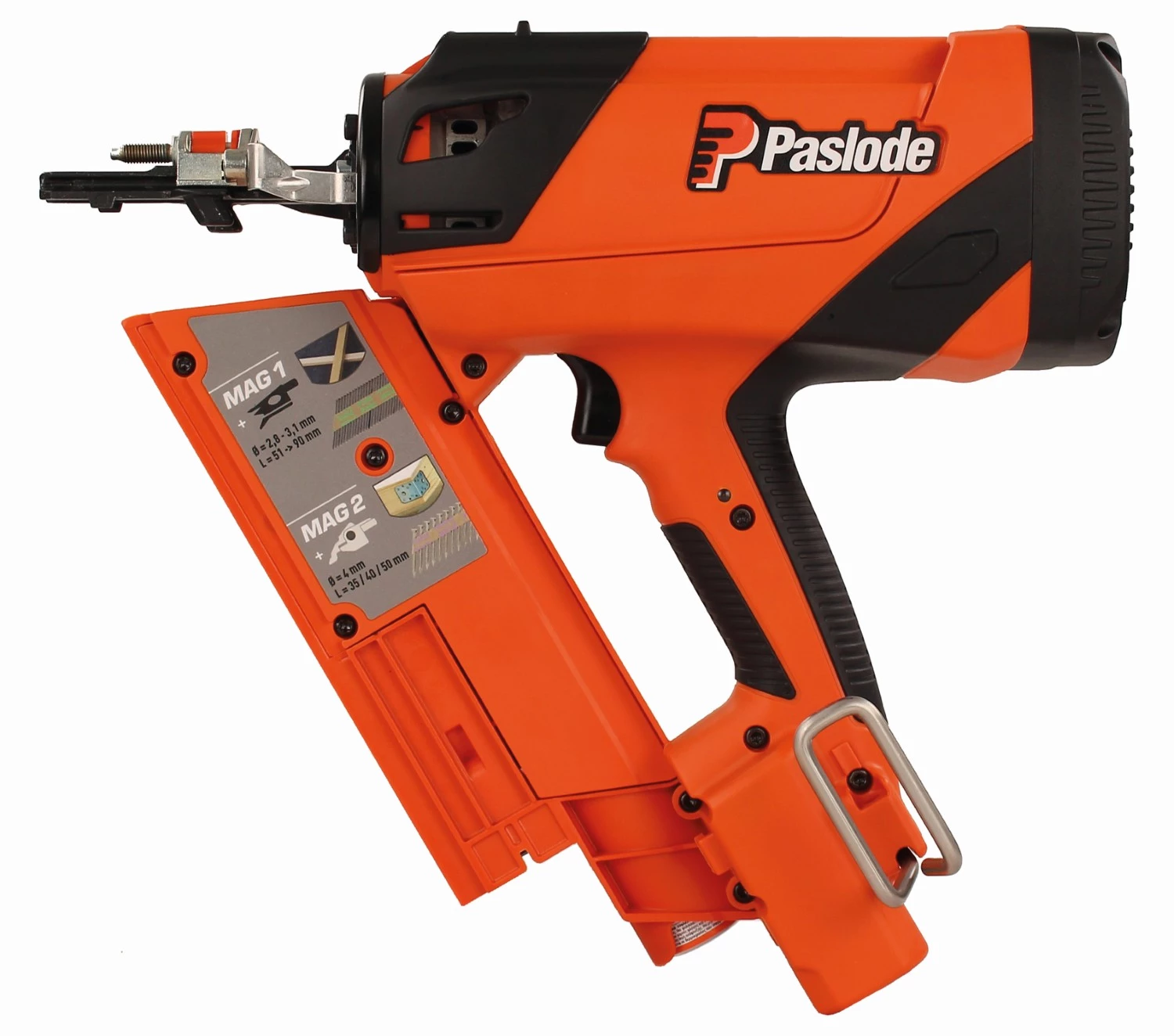 Paslode Combi XI 2-in-1 Tacker Op Gas Set In Koffer - 50-90mm thumbnail 4