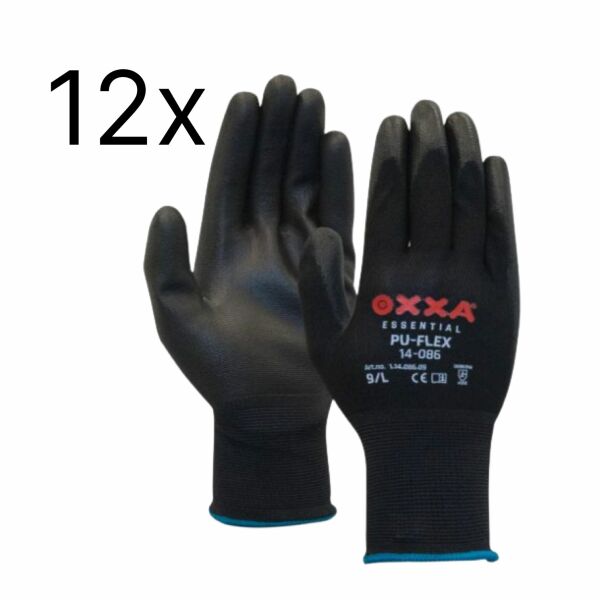 Oxxa 14-086 PU-Flex Werkhandschoenen - PU - 8/M (12st)
