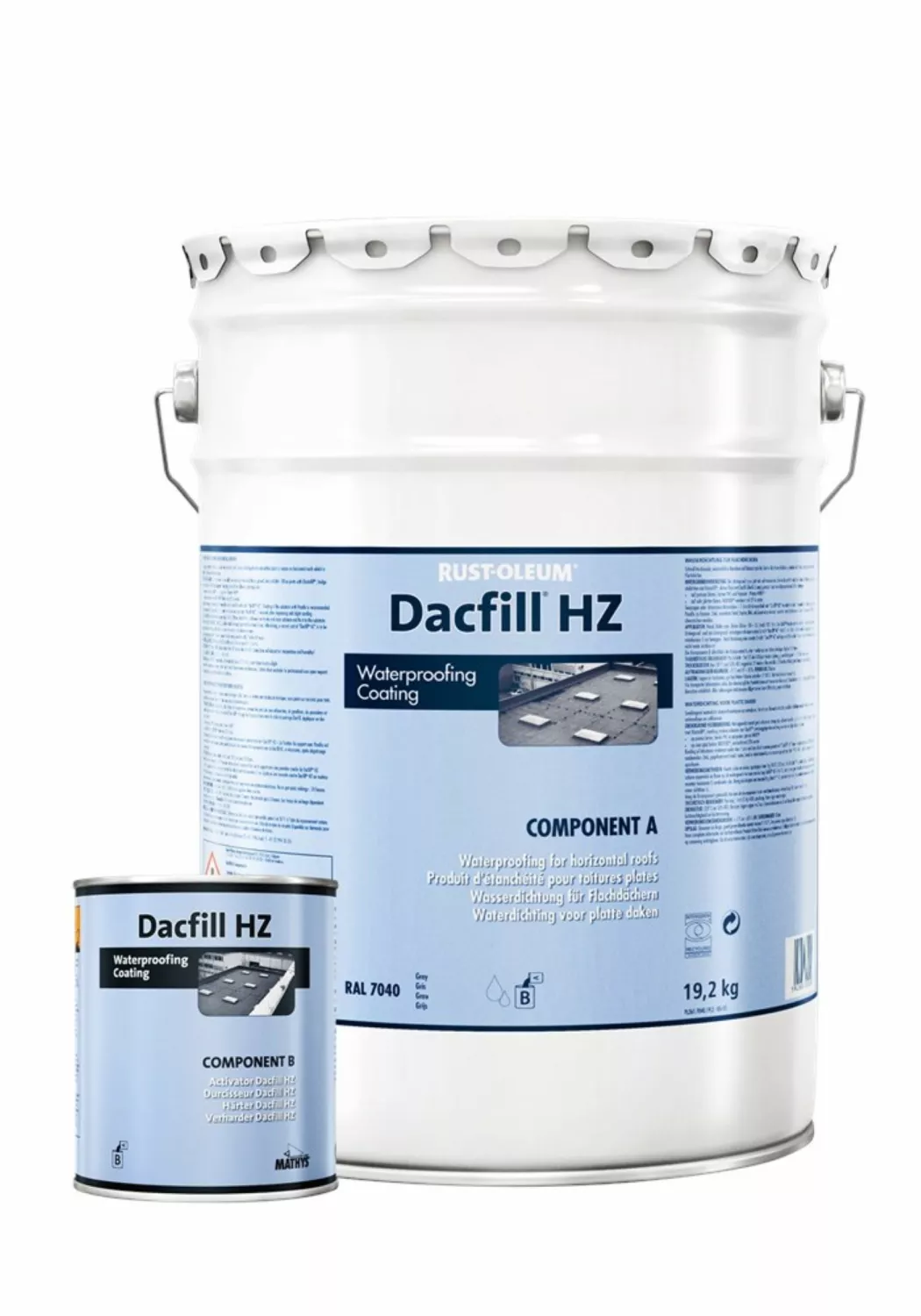 Mathys Dacfill Hz - Ral 7043 - 19,2 Kg