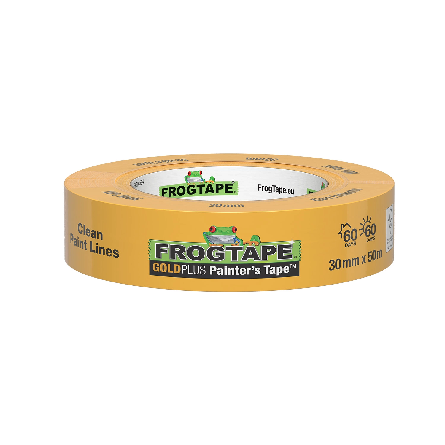 FrogTape GoldPlus Afplaktape 30mm X 50m afbeelding