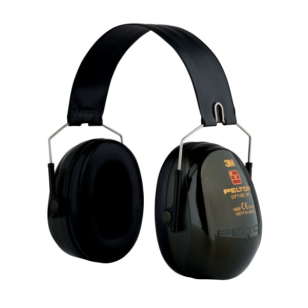 3M Peltor H520A-407-GQ Optime Ll Gehoorkap Met Hoofdbeugel - Donkergroen - Detailed view of the product