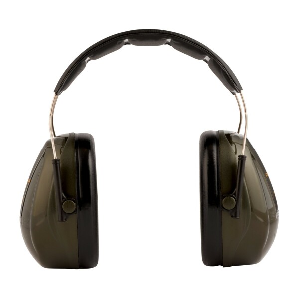3M Peltor H520A-407-GQ Optime Ll Gehoorkap Met Hoofdbeugel - Donkergroen - Detailed view of the product