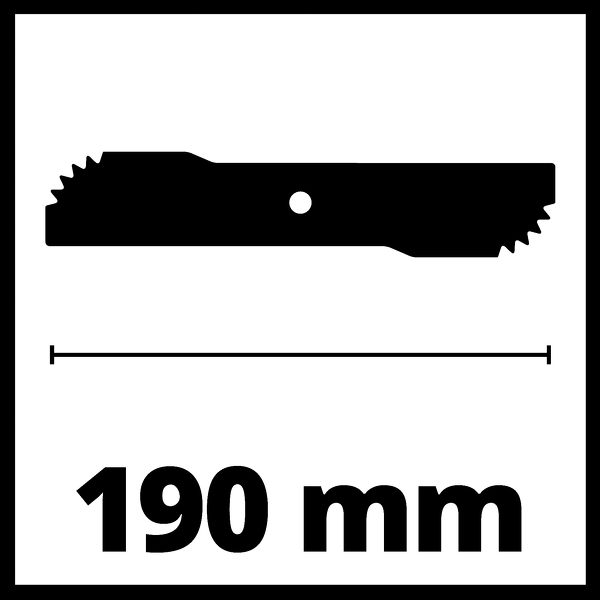 Einhell GE-LE 18/190 Li Solo 18V Li-Ion Accu Graskantensnijder Body - 190 X 45mm - Detailed view of the product