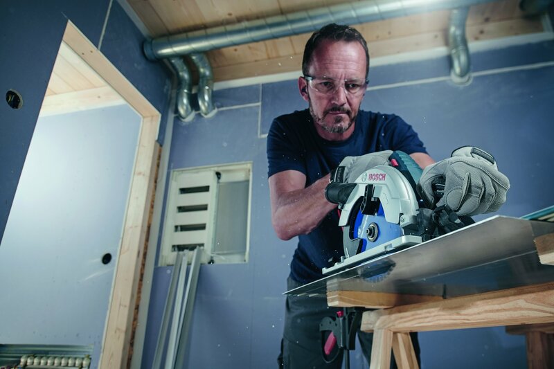 Bosch 2608644539 Cirkelzaagblad Accu Expert - 165 X 20 X 54T - Aluminium - Carbide - Detailed view of the product