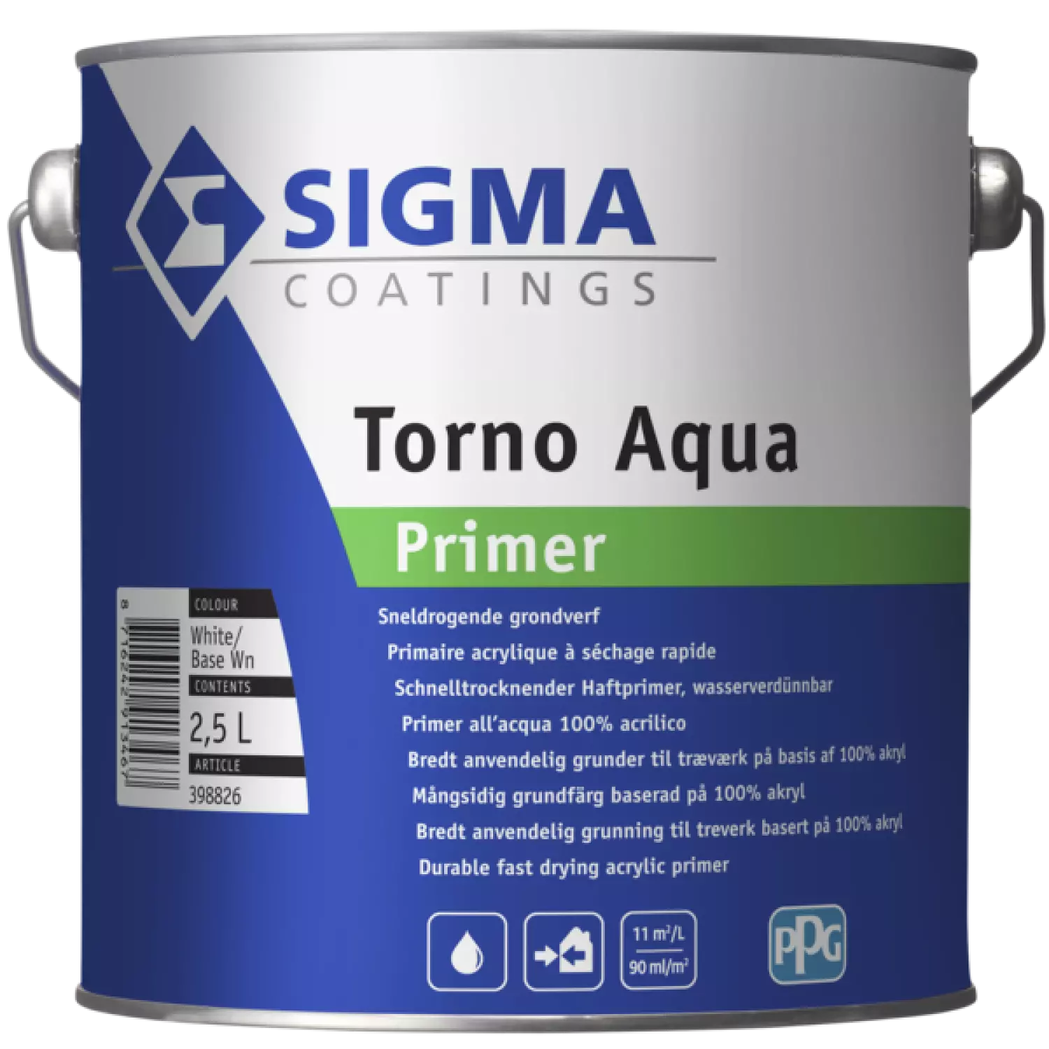 Sigma Torno Aqua Primer - 2,5L