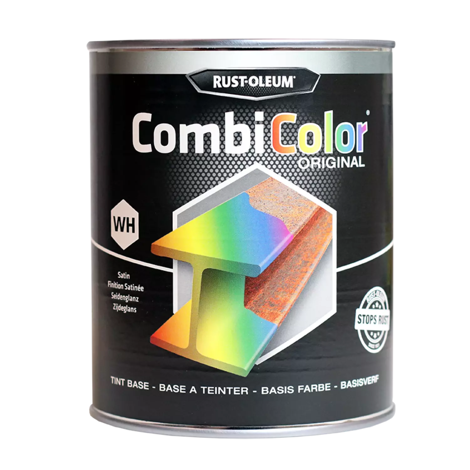 Rust-Oleum Combicolor Satin Wh - Op Kleur Gemengd - 1L