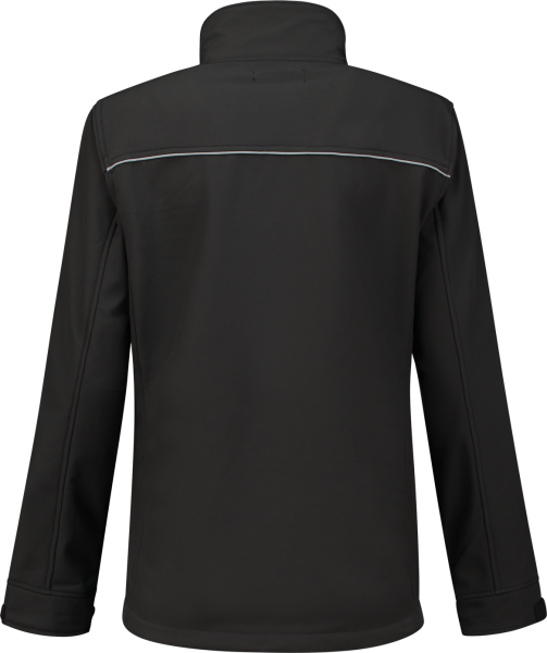 Workman 25261 Softshell Jacket Dames - Zwart - M - Detailed view of the product