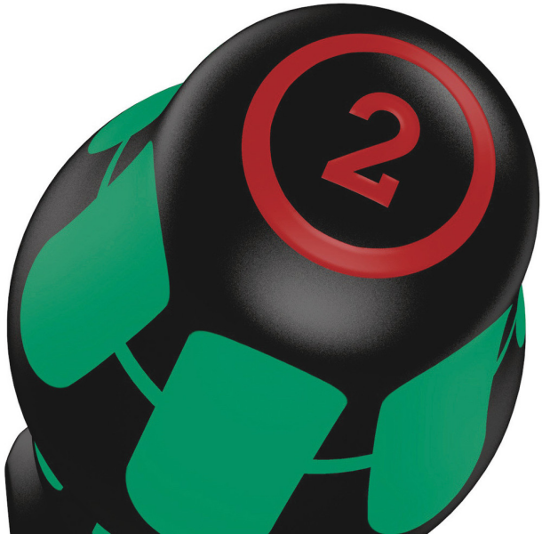 Wera 5051010001 Kraftform XXL 12-delige Schroevendraaierset - Detailed view of the product