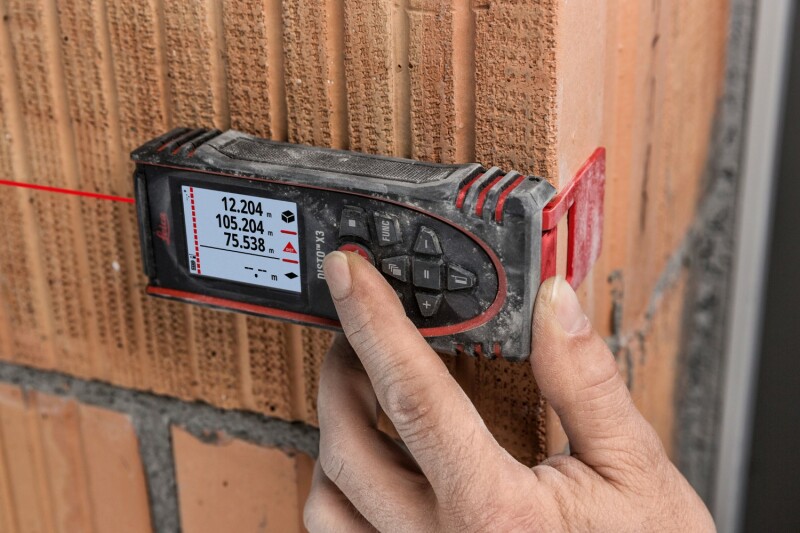 Leica Disto X3 Afstandsmeter In Tas - Bluetooth - 150m - Detailed view of the product